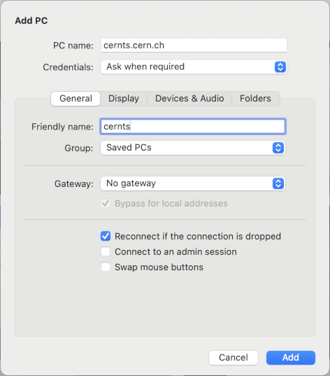 os x windows remote desktop client