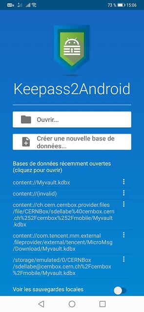 keepass2android windows