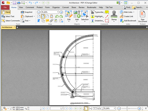 libreoffice draw rotate pdf page