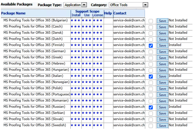 Proofing Tools for Office 365 - Device and Productivity Software